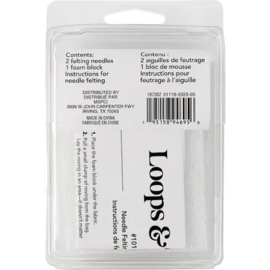 Felting Needles & Foam Block Set by Loops & Threads&reg; {5}