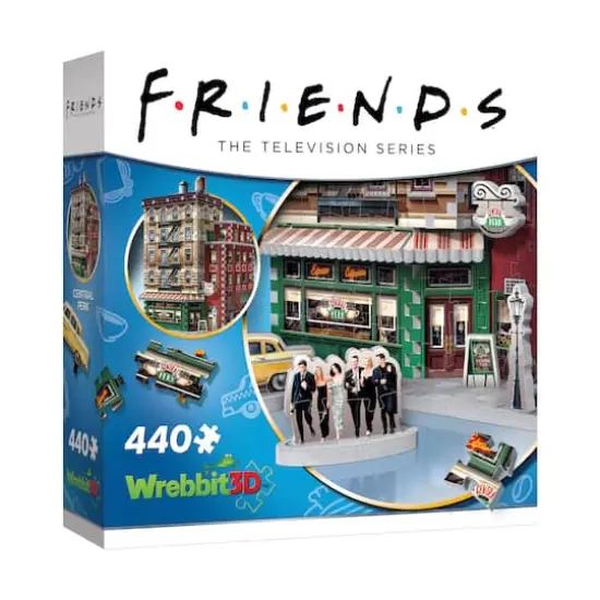 Friends - Central Perk 3D Jigsaw Puzzle: 440 Pcs {1}
