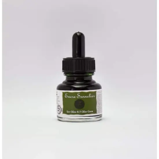 Sennelier Drawing Ink, 30mL Olive Green {1}