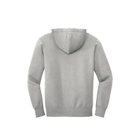District&reg; Perfect Weight&reg; Fleece Full-Zip Hoodie Heathered Steel {5}