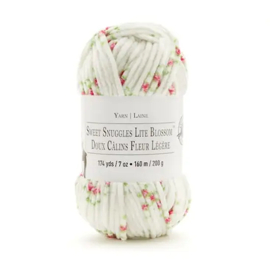 Sweet Snuggles Lite Blossom&trade; Yarn by Loops & Threads Rose {1}