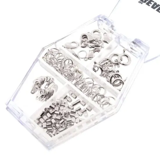 The Beadsmith® Basic Elements™ Silver-Plated Findings Assortment {6}