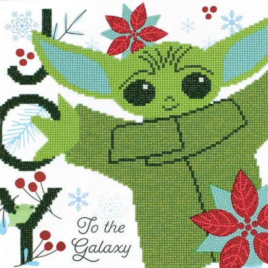 Camelot&reg; Dots Intermediate The Child X-Mas Diamond Painting Kit {1}