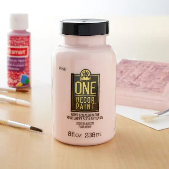 FolkArt&reg; One D&eacute;cor Paint&trade;, 8oz. Blossom {3}