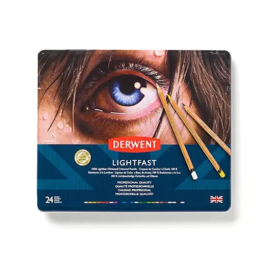Dewent 24 Lightfast Colored Pencils Set {1}