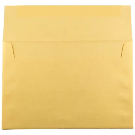 JAM Paper A8 Metallic Invitation Envelopes, 25ct. Gold Stardream {4}