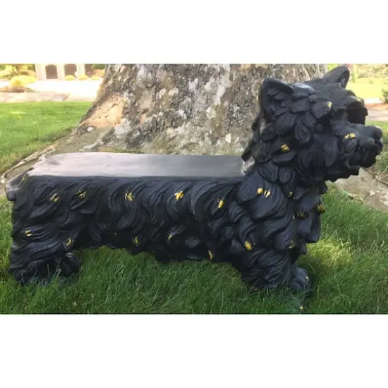 Santa's Workshop 29" Scotty Bench {3}