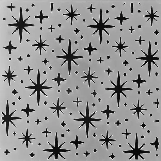PA Essentials Star Pattern Stencil, 12'' x 12'' {3}