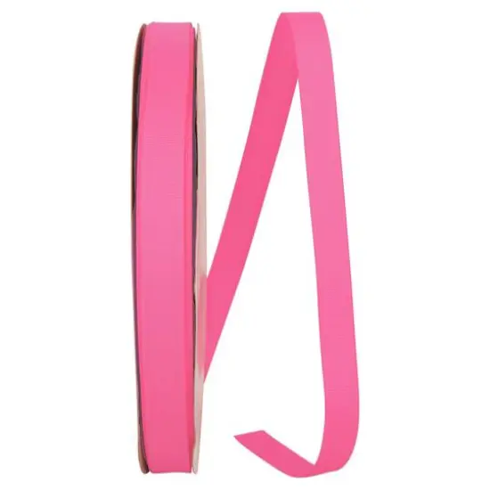 JAM Paper 5/8" Grosgrain Texture Ribbon Hot Pink {1}