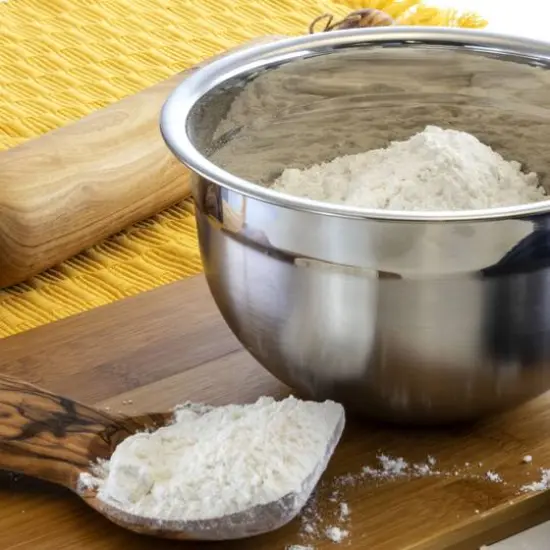 MegaChef Multipurpose Stackable Mixing Bowl Set with Lids {7}