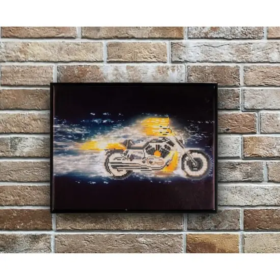 Diamond Dotz&reg; Burning Rubber Diamond Painting Kit {5}