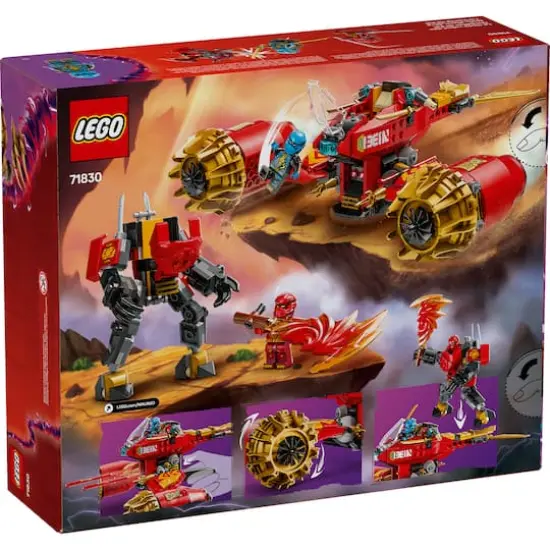 LEGO&reg; NINJAGO&reg; Kai&rsquo;s Mech Storm Rider Combo Ninja Toy 71830 {4}
