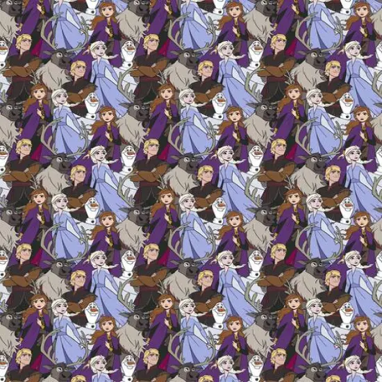 Disney&reg; Frozen 2 Friends Packed Cotton Fabric {3}