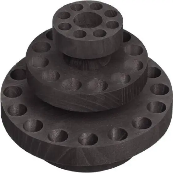 Rotating Essential Oils Storage Rack Dark Brown {4}