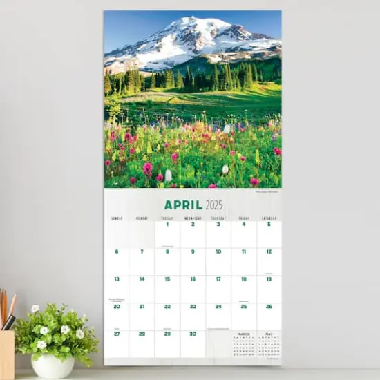TF Publishing 2025 Mountains Wall Calendar {4}