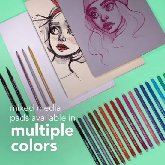 Canson&reg; Graduate Foldover Mixed Media Pad, 9" x 12" {6}