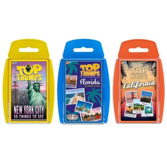 Top Trumps&reg; USA Top Destinations Bundle {1}