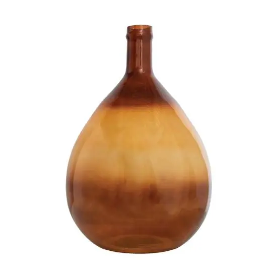 Hello Honey&reg; 2ft. Brown Two-Tone Modern Glass Vase {5}
