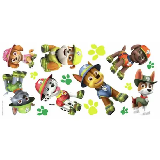 RoomMates Paw Patrol Jungle Peel & Stick Giant Wall Decals {5}