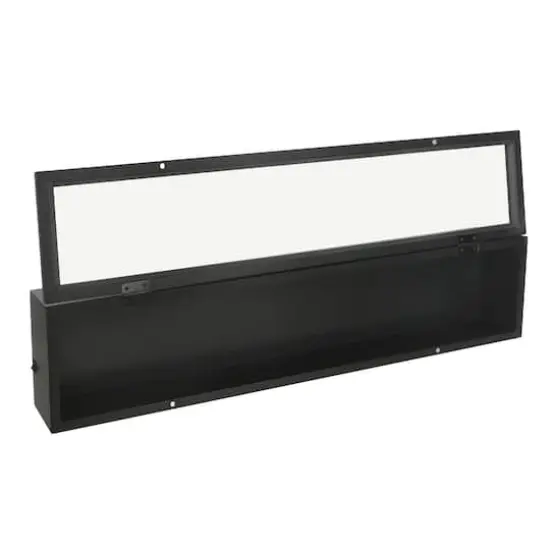 28" Front Loading LED Display Case with Glass Frame by Studio D&eacute;cor&reg; {5}
