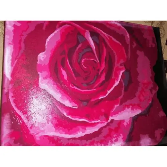 Crafting Spark Tender Rose Painting by Numbers Kit {5}