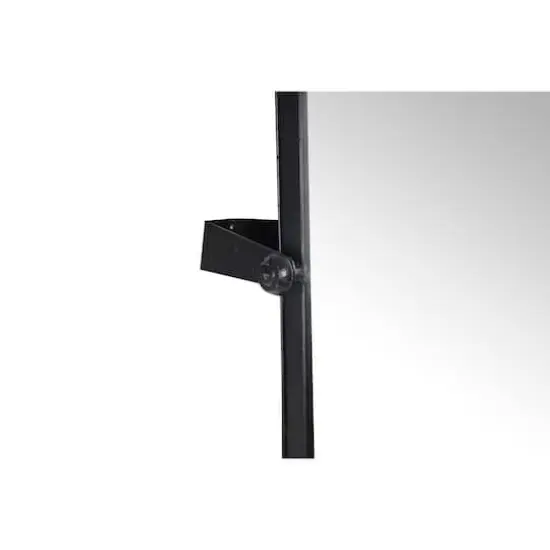 Hello Honey&reg; 24'' Metal Framed Pivoting Wall Mirror Black {4}