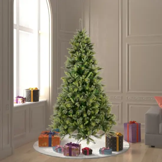 6.5ft. Unlit Cashmere Pine Artificial Christmas Tree {3}