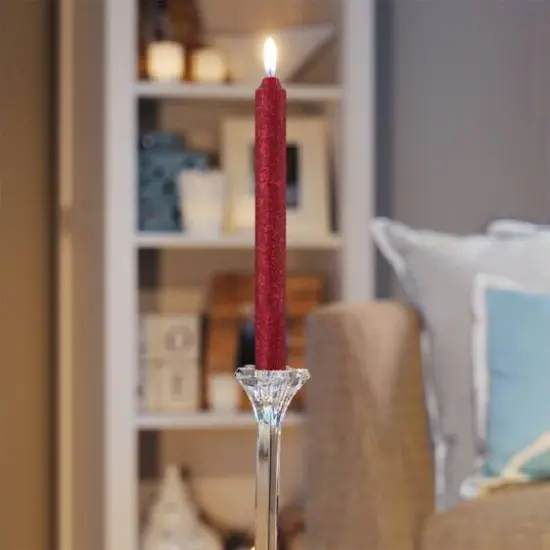 Root Candles 9" Unscented Timberline&trade; Arista&trade; Taper Candles, 12ct. Garnet {4}