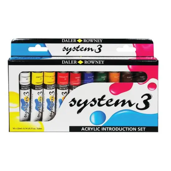 Daler-Rowney&reg; System 3 Original Acrylic Introduction Set {1}