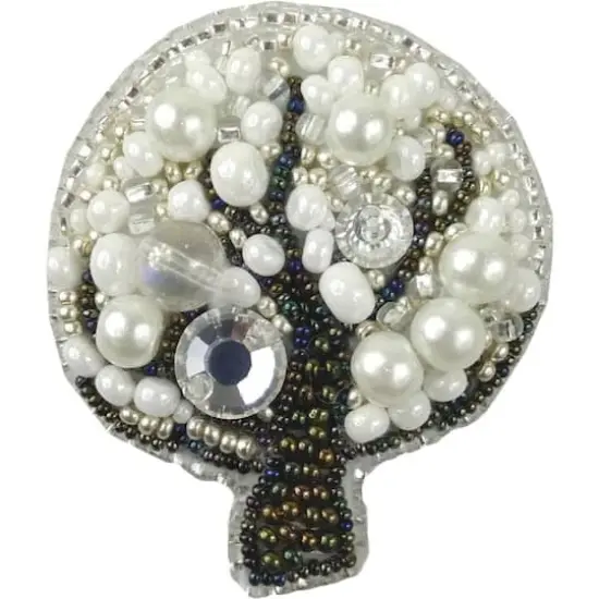 Crystal Art Beadwork Kit For Creating Brooch Tree {1}