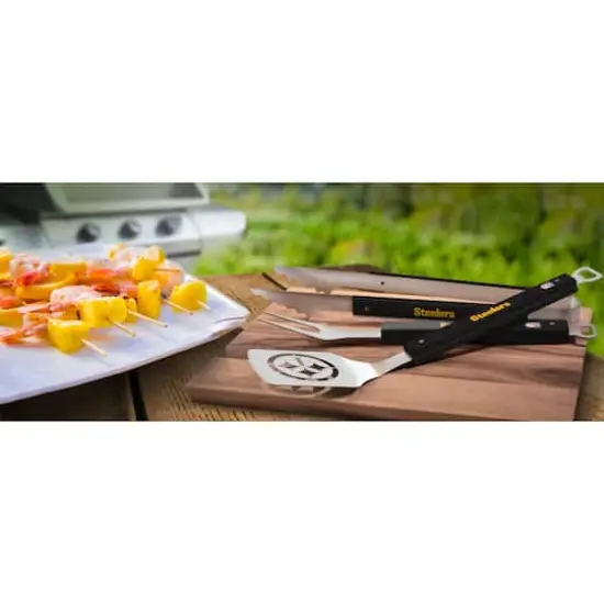 NFL Spirit Series 3-Piece BBQ Set Pittsburgh Steelers {4}