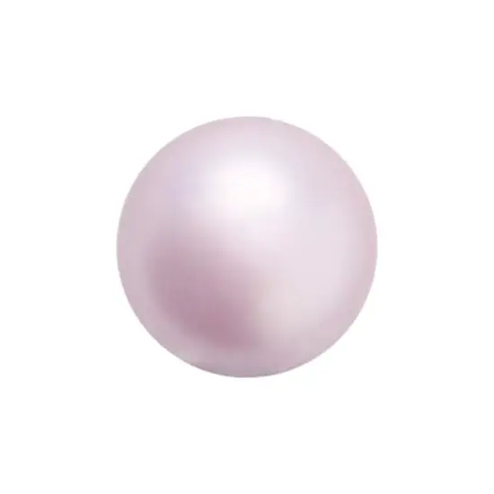 Preciosa Maxima 10mm Glass Nacre Pearls, 10ct. Lavender {1}