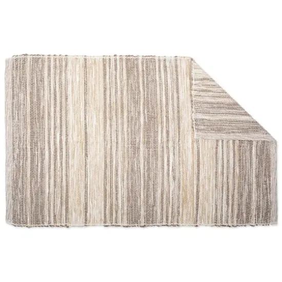 DII&reg; Variegated Stone Recycled Yarn Rug, 2ft. x 3ft. {4}