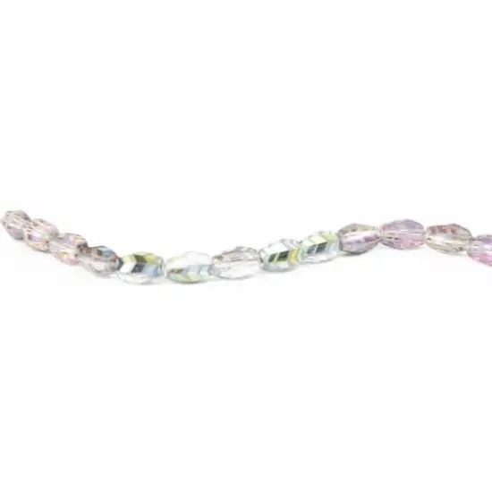 AB Glass Faceted Oval Beads, 11mm by Bead Landing&trade; {5}