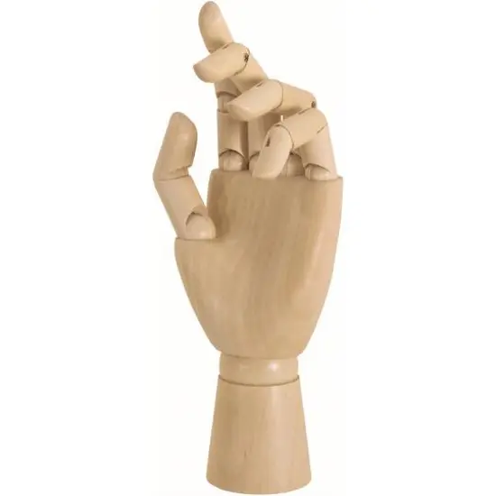 Art Advantage&reg; 8" Female Left Hand Manikin {3}