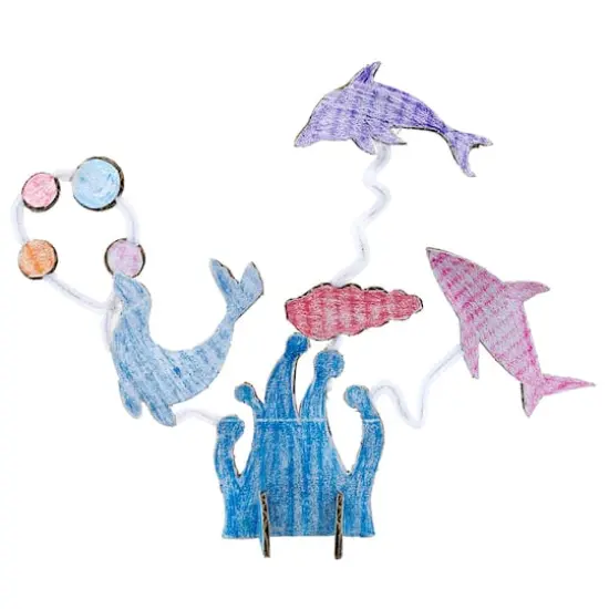 Roylco&reg; Sealife Sculpture Pack {4}