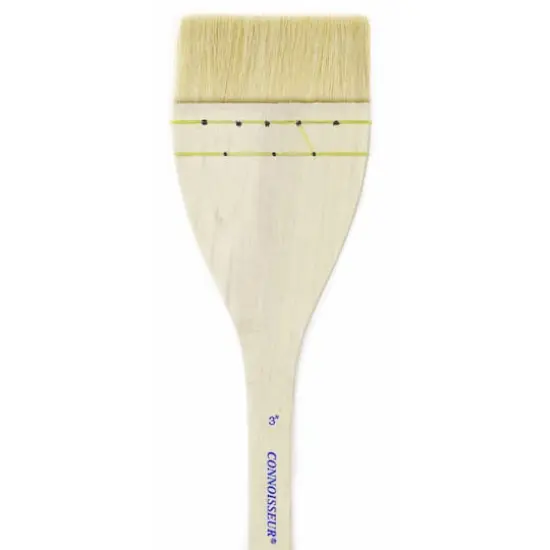 Connoisseur&reg; Flat Handle Hake Brush {4}