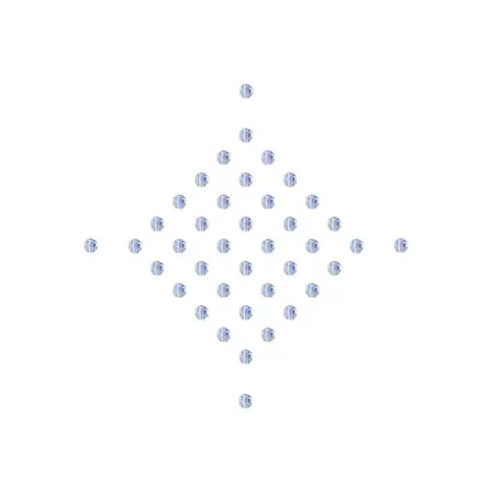 John Bead Preciosa 4mm Czech Crystal Glass Faceted Round Beads, 40ct. Light Sapphire {4}