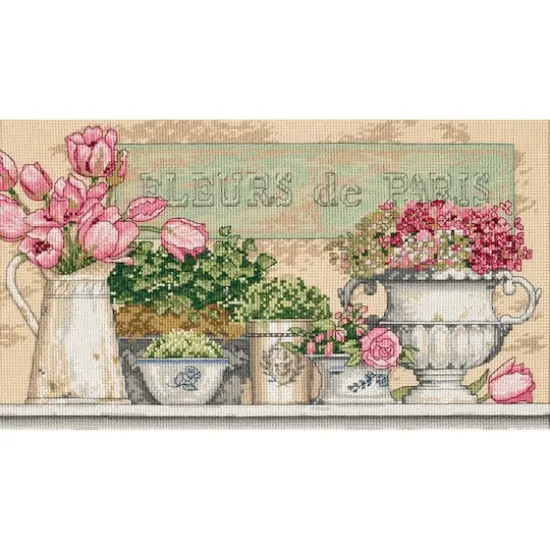 Dimensions&reg; Flowers of Paris Counted Cross Stitch Kit {1}