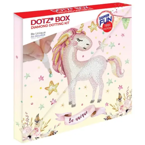 Diamond Dotz&reg; Be Unique Diamond Box Painting Kit {4}