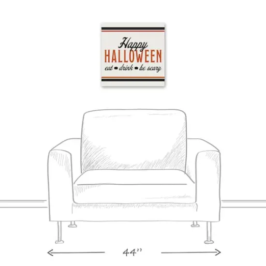 Happy Halloween Canvas Wall Art {6}
