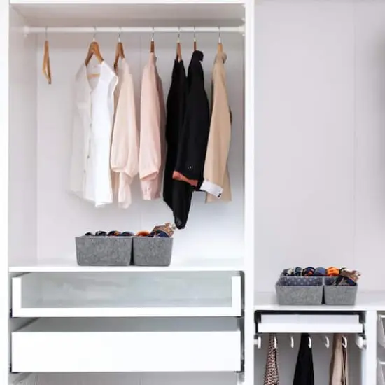 Welaxy Felt 3 Piece Stars Storage Bin Set {7}