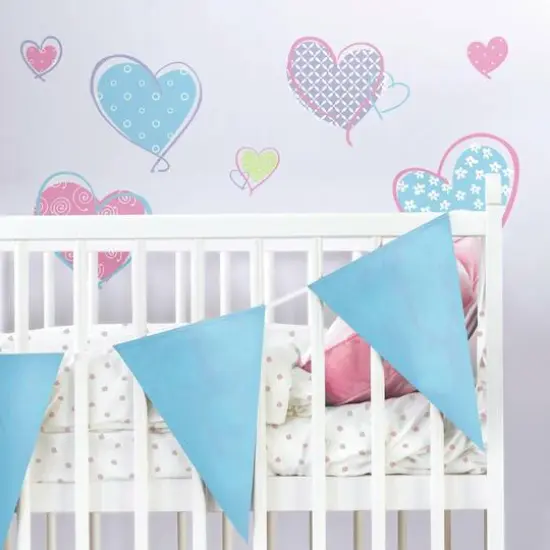 RoomMates Hearts Peel & Stick Wall Decals {5}
