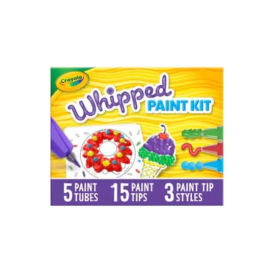 Crayola&reg; Whipped Paint Kit {5}