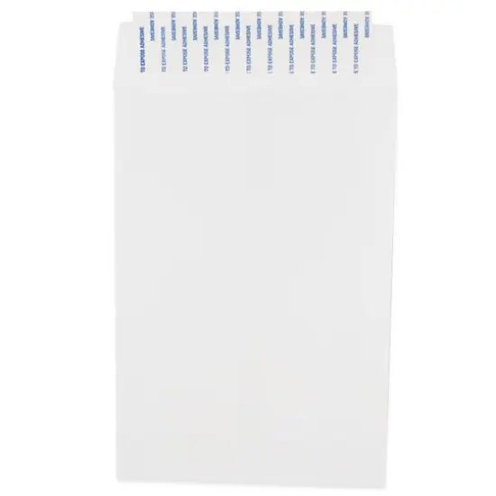 JAM Paper 6.5" x 9.5" White Open End Commercial Envelopes {3}