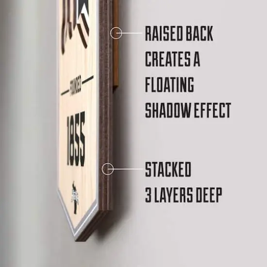 College 3D StadiumView Banner Virginia Tech Hokies {7}