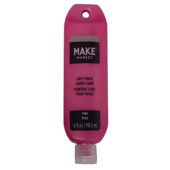 Soft Touch Fabric Paint by Make Market&reg; Pink {1}