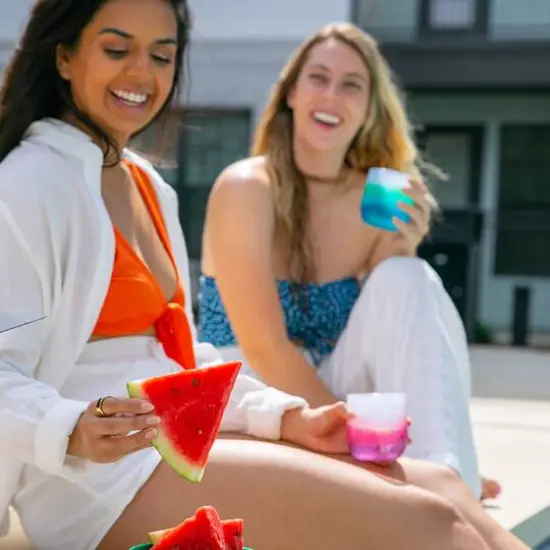 Silipint&reg; 12oz. Mountain Air & Desert Sun Silicone Stemless Wine Glasses, 2ct. {6}