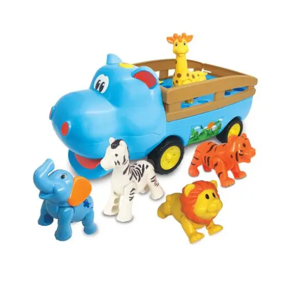 Kiddieland Happy Hippo N' Friends Toy Vehicle {1}