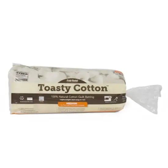 Fairfield&trade; Toasty Cotton&trade; Quilt Batting Roll, 72" x 90" {3}